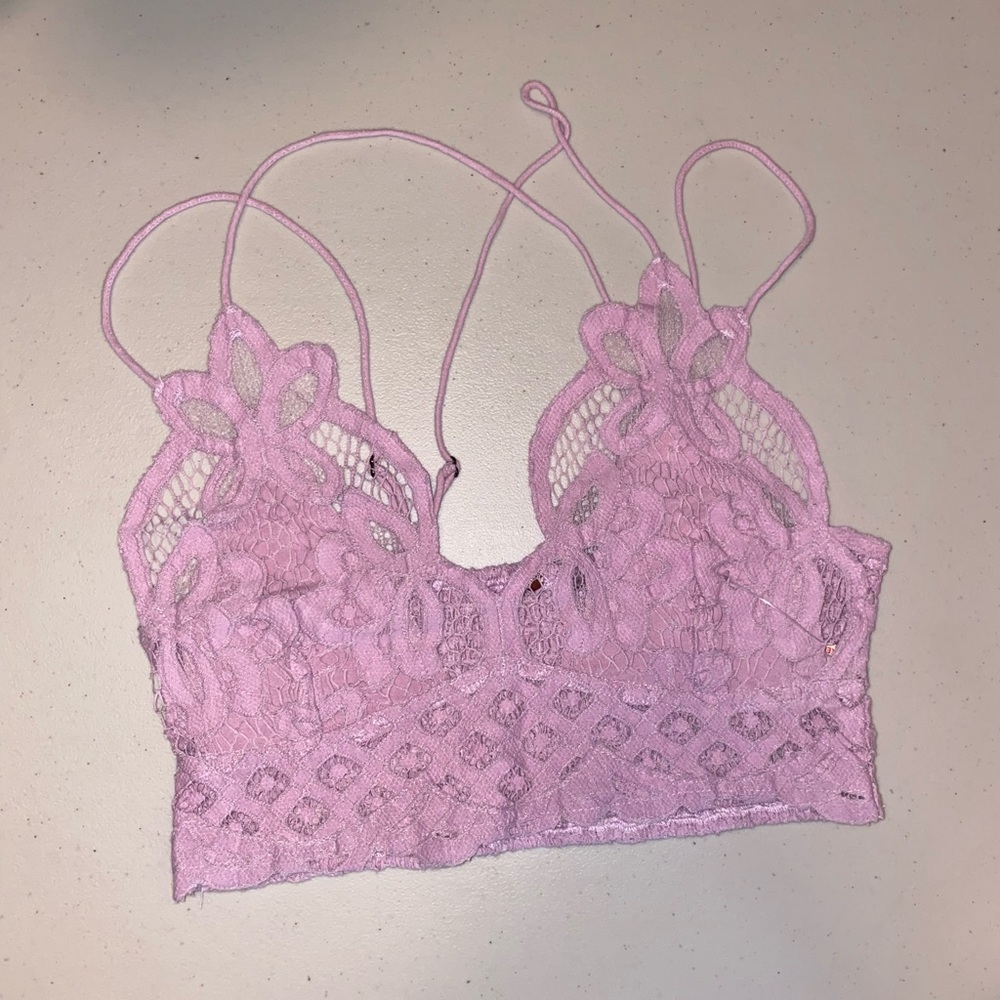 Purple tank top/ bralette